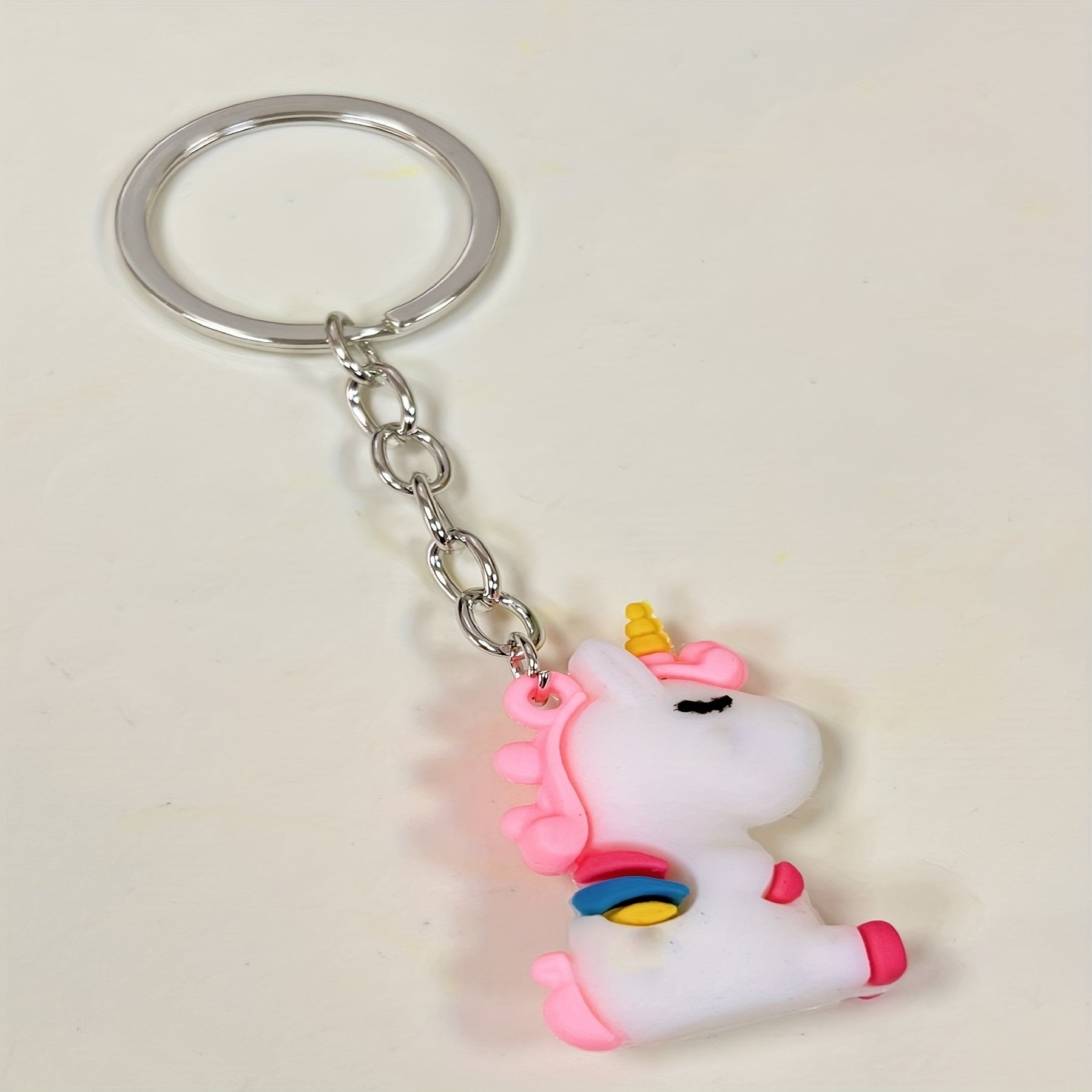 Cartoon Unicorn Keychain For Men - Backpack Gift