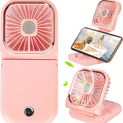 Portable Neck Fan Handheld USB Rechargeable Fan 3000mAh Power