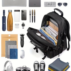 Men's Waterproof Backpack Travel Luggage Bag