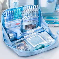 Large Pencil Case Stationery Bag Handheld Portable Gift