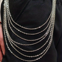 Retro Metal Chain Waist Chain Body Chain for Men