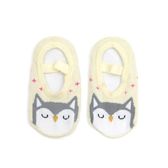 6 Pairs Baby Girls Cartoon Animal Pattern Socks Anti-Skid Grip
