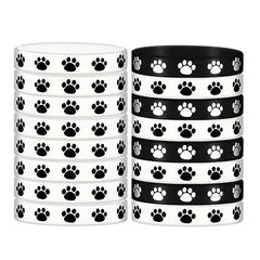 Animal Paw Print Wristband Silicone Bracelet Party Favors
