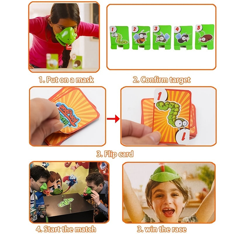 Funny Frog Tongue Game Toy for Kids Birthday Party
