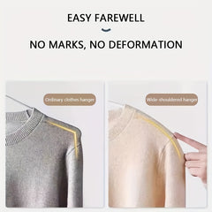 Semi Circular Moon Hanger Non Slip No Trace Anti Shoulder Angle Hanger