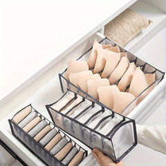2pcs Underwear Storage Box Clothes Drawer - Space Saving Organizer