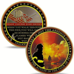 Fire Department Military Gift Thank You For Your Service