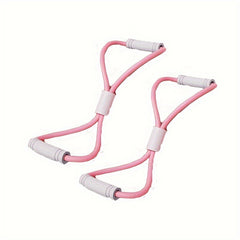 2pcs Elastic Yoga Resistance Bands Fitness Tension Bands Strength Training