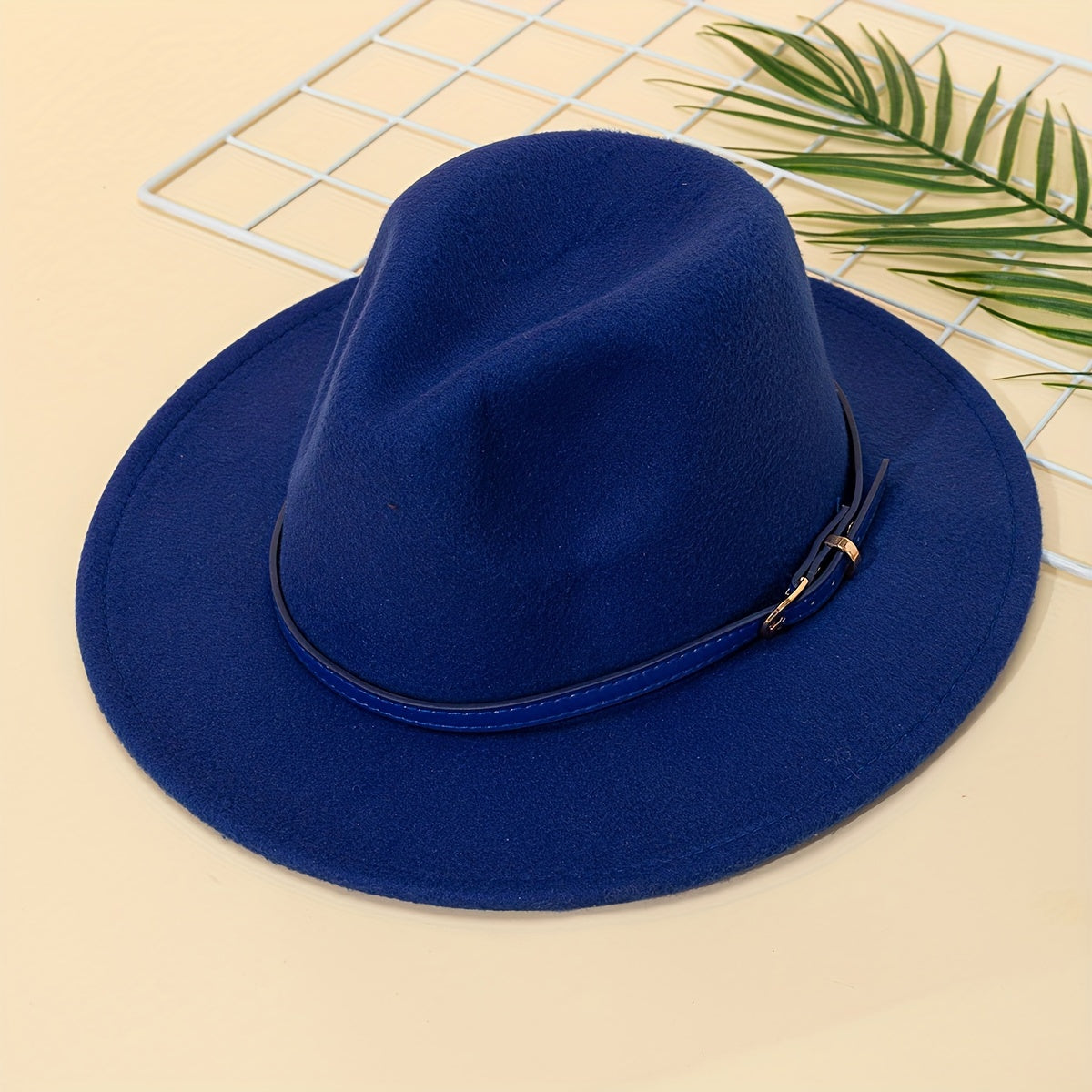 Kids Flat Brim Fedora Hat For Girls Toddler Children Special Occasion Party