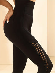 Women's High Waisted Yoga Pants with Tummy Control and Breathable Fabric