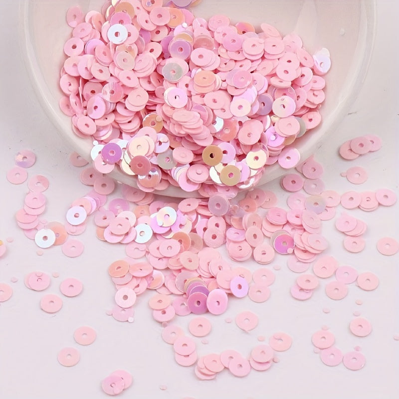 2000pcs 4mm Austrian Sequin DIY Embroidery Sequin Wedding Decor