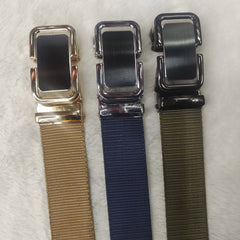 Men's Casual Belt For Jeans Pants Automatic Buckle Belts
