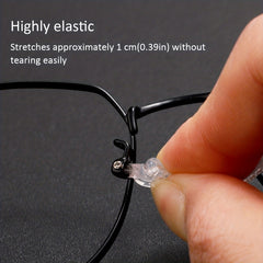 5 Pairs Silicone Air Chamber Eyeglasses Nose Pads Anti Slip Glasses Nose Pad