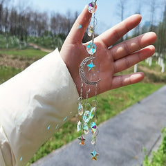 Crystal Wind Chime for Magical Garden Touch