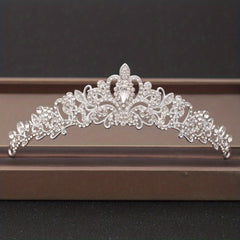 Rhinestone Crown Princess Headband for Wedding Prom Party Hair Accessories