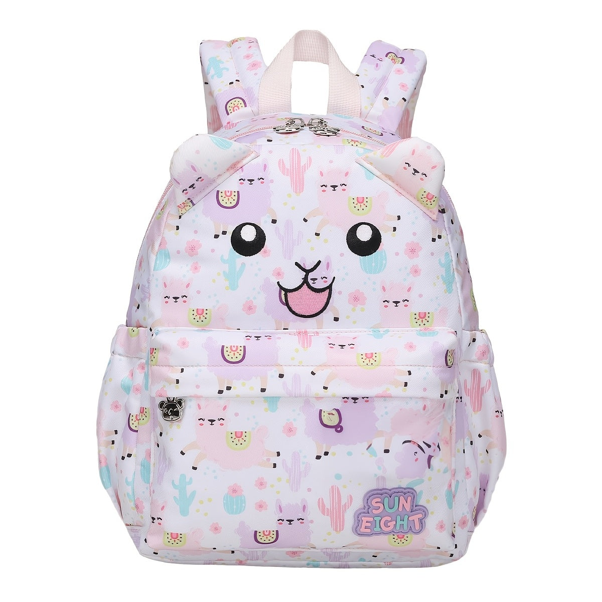 Kindergarten Backpack Kids Backpack With Chest Strap Cartoon Animal Schoolbag