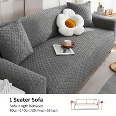 Jacquard Sofa Slipcover Anti dirty Anti slip Removable Elastic Sofa Cover