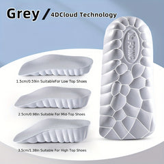 2pcs Height Increase Insoles Flat Feet Arch Support Orthopedic Insoles