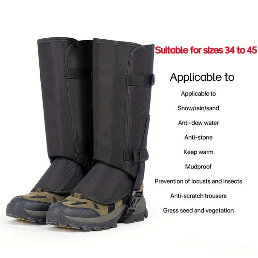 Unisex Snowproof Windproof Leg Protector for Outdoor Activities