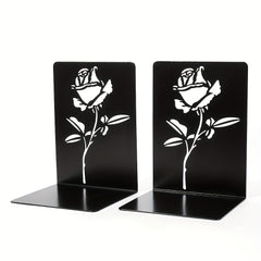 Rose Bookshelf Desktop Bookstand Light Office Student Desktop Book Stationery