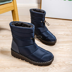 Women's Thermal Snow Boots Faux Fur Lining Ankle Boots