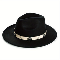 Big Brim Jazz Hat Men's Top Hat