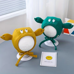 Baby Crab Pullover Cap Spring Autumn Hat for Newborn Boys & Girls