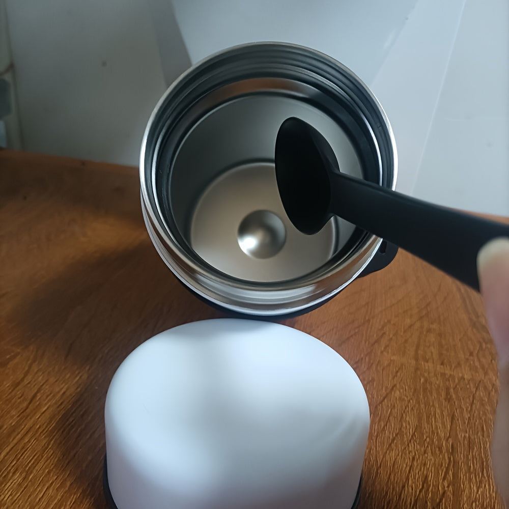 400ml Stainless Steel Insulation Cup with Spoon - Fitness Outdoor