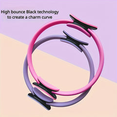 Yoga Pilates Stretching Ring Fitness Circle With Handle Arm Training