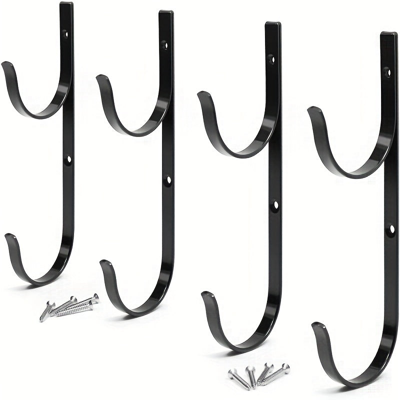 Aluminium Pool Pole Hanger Set for Telescopic Poles Skimmers Nets etc