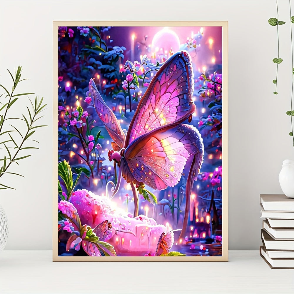 Butterfly Pattern Canvas Painting Poster for Home Wall Decoration