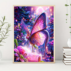 Butterfly Pattern Canvas Painting Poster for Home Wall Decoration