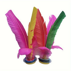40pcs Fitness Resistant Shuttlecock Boxed Large Flower Shuttlecock