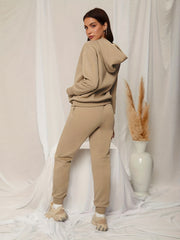 Casual Two piece Set Hoodies & Jogger Pants Outfits Women's Clothing