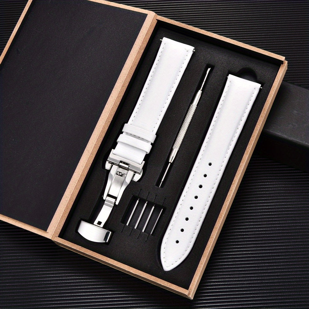 Leisure Watch Strap Stainless Steel Buckle 18-24mm