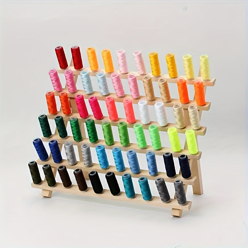 60 Colors Sewing Thread Set Mixed 6m Each Roll Knitting Accessories