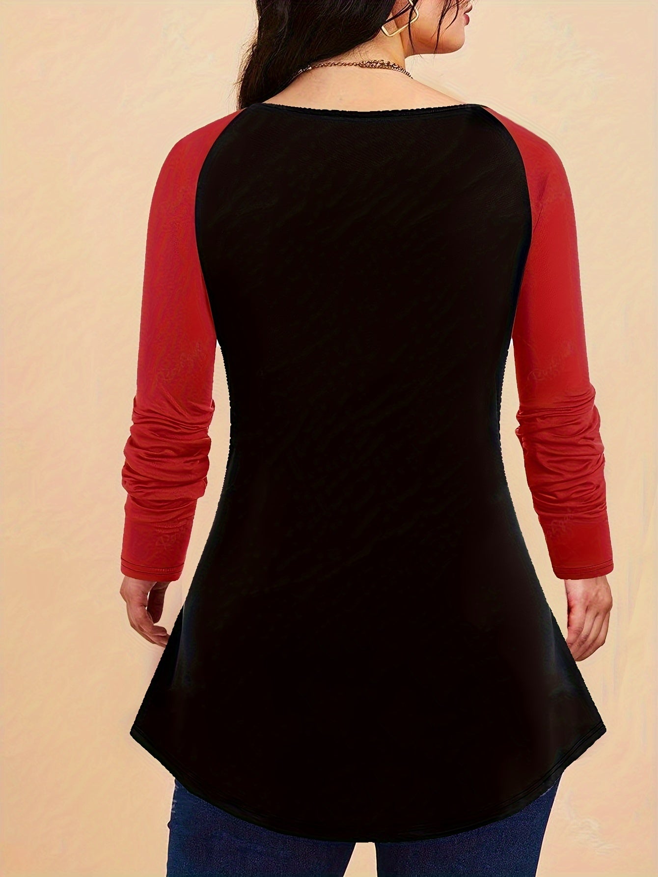 Christmas Casual Outfit Set Women's Plus Tee & Leggings Set