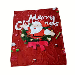 Winter Warmth Thickens Blanket Flannel Blanket Christmas Gift