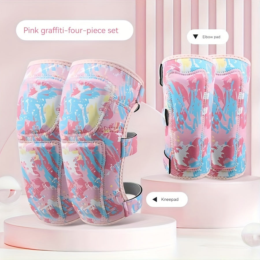Kids Protective Gear Set for Biking and Skating