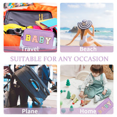 Preppy Makeup Bag With Strap Nylon Waterproof Travel Toiletry Bag