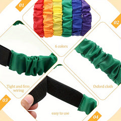 Colorful Elastic Rope 3 Legs Competition Game