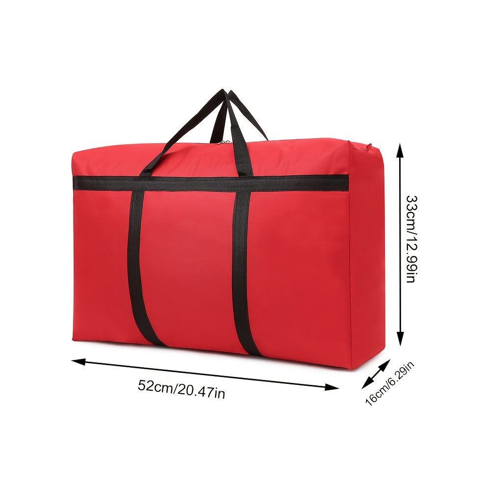 Waterproof Oxford Cloth Moving Bag Large Capacity Quilt Storage Travel Organizer