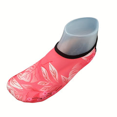Leaf Pattern Slip on Lightweight Water Shoes Anti slip Breathable