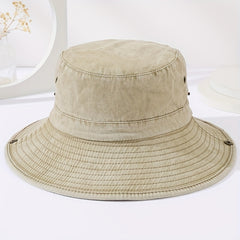 Packable Fishing Travel Bucket Cap Hat Boonie Hat For Hiking Beach