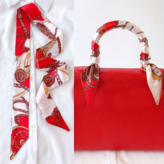 Silk Scarves Hairbands Women's Scarves Wrist Decoration Bag Decoration Scarf
