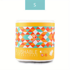 Happy Flute Biodegradable Flushable Diaper Liners 100 Sheets