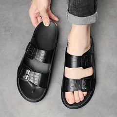Men's Outdoor Beach Slides Sandals Non Slip Shoes