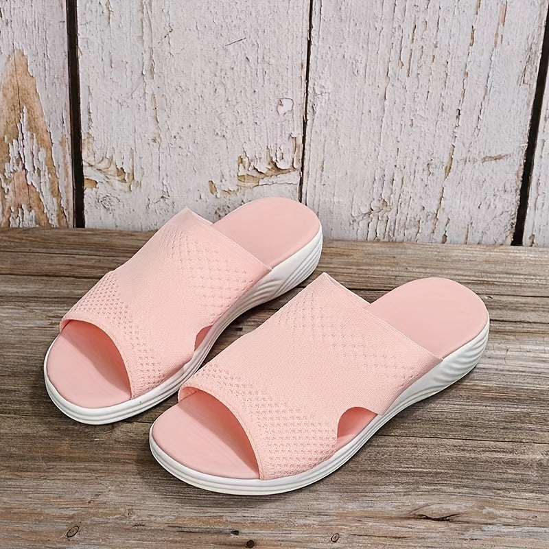 Summer Slippers Women's Non-slip Casual Sandals Lightweight Open Toe Beach