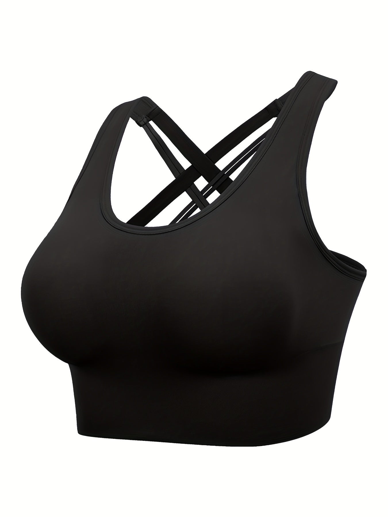 Criss Cross Back Sports Bra for Workout