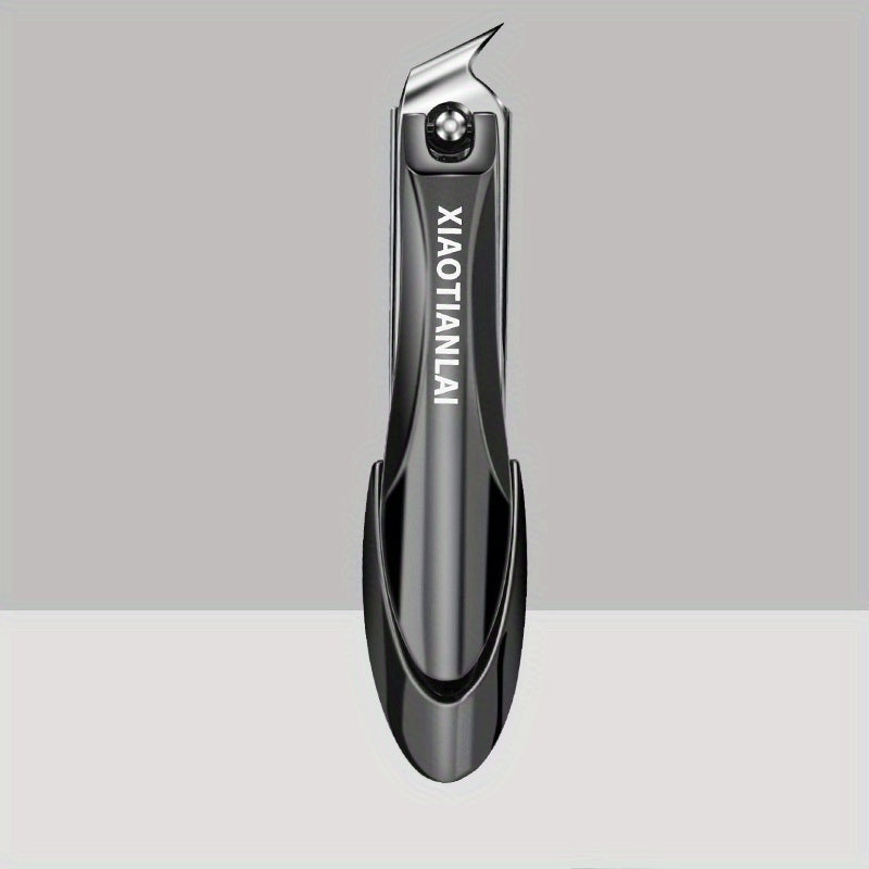 Stainless Steel Nail Clippers Anti Splash Fingernail Scissors